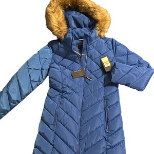 Tommy Hilfiger  Puffer Coat with Faux Fur Hood